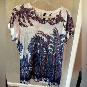 Seven7 brand XL short sleeve top